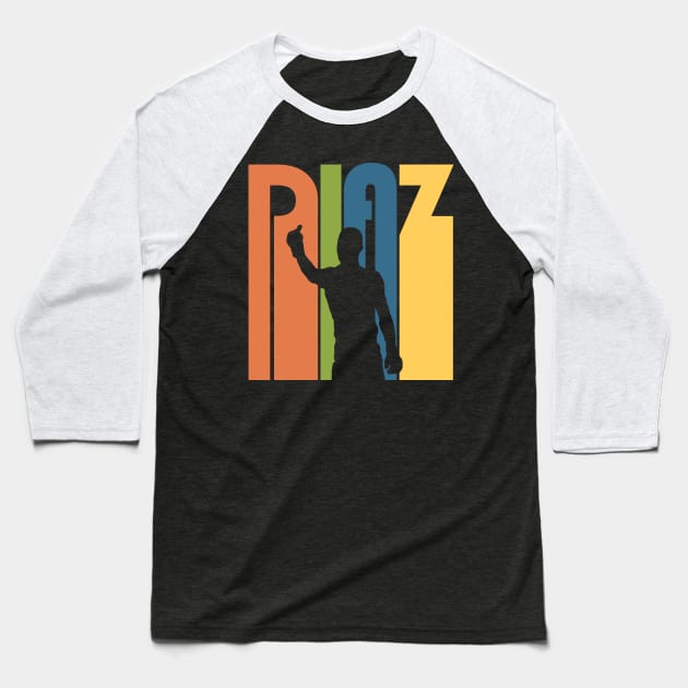 Diaz Retro Baseball T-Shirt by dajabal